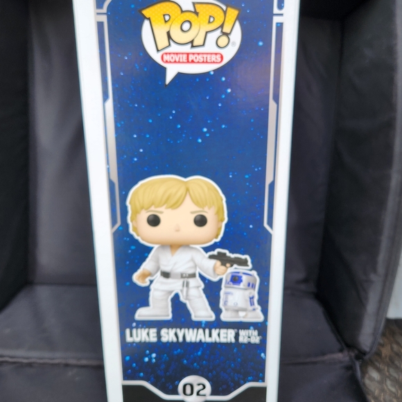 Funko Pop! Movie Poster Star Wars Luke Skywalker & R2-D2 - Picture 3 of 5